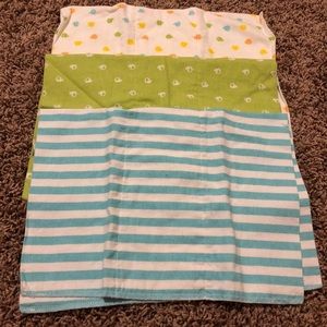 Baby burp cloths